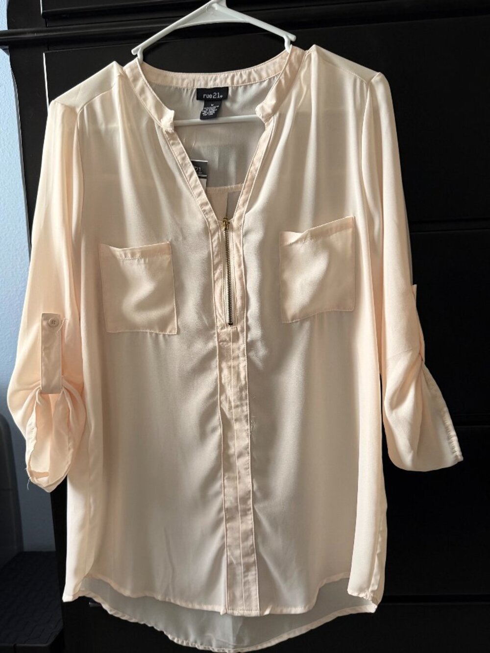 Sheer Beige Top